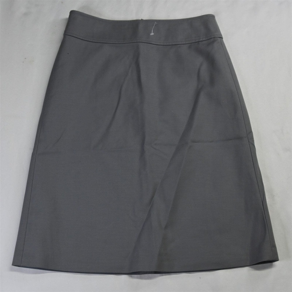 Banana Republic 0 Gray Stretchโ Womens A-Line Skirt